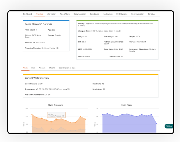 Hospiceworks Patient Analytics